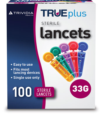 TRUEplus Sterile Lancets